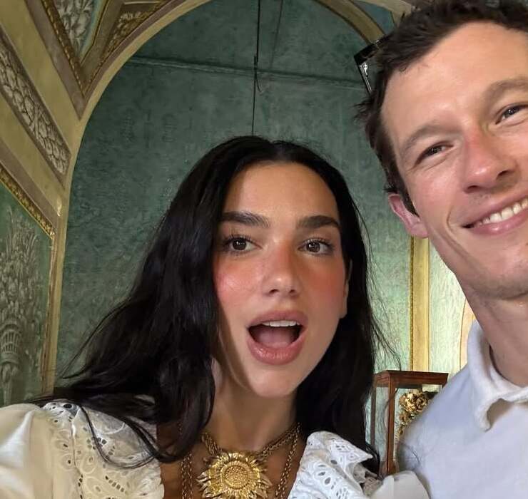 Dolce vita: Dua Lipa and Callum Turner enjoy Sicily