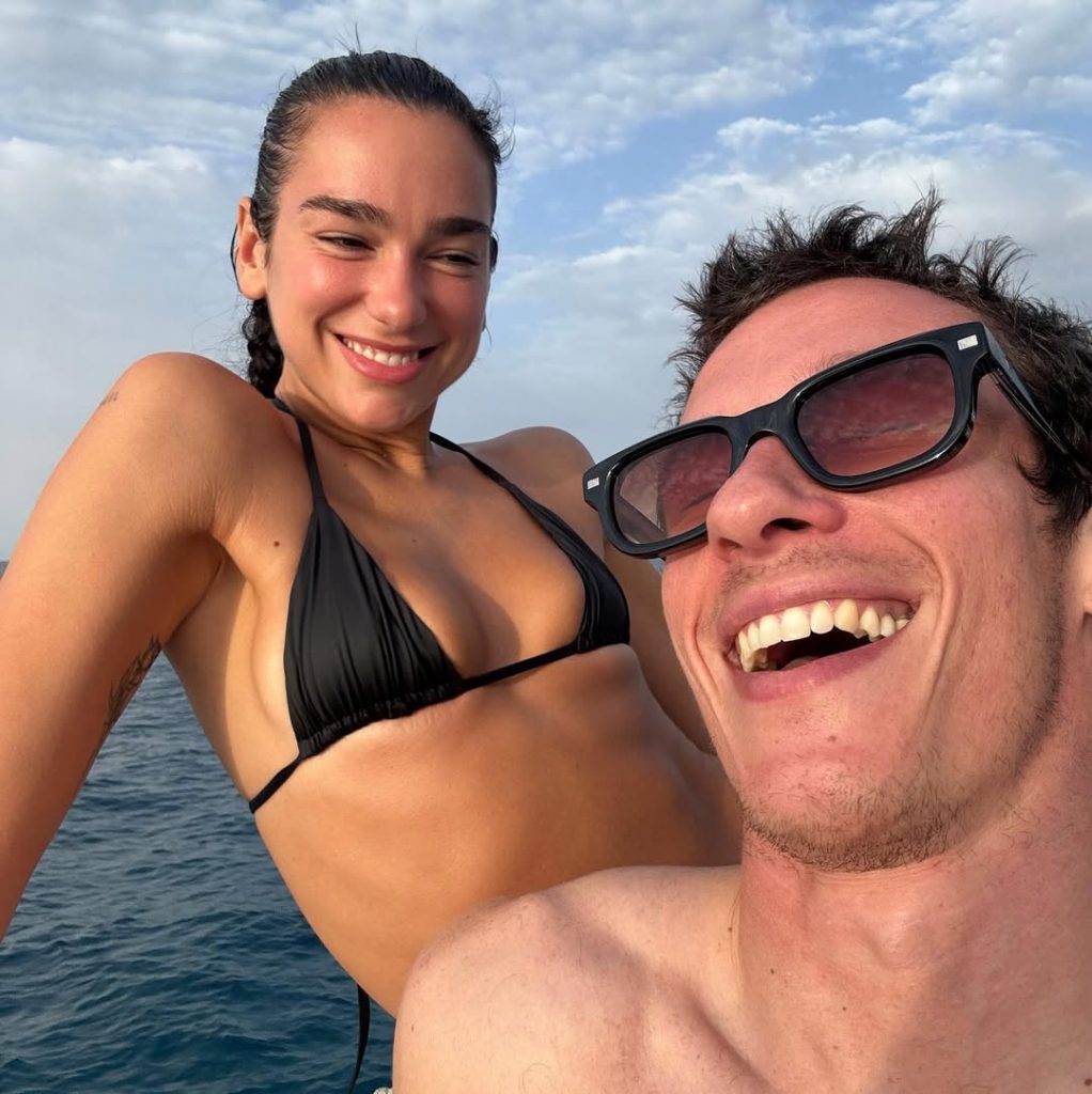 Dolce vita: Dua Lipa and Callum Turner enjoy Sicily