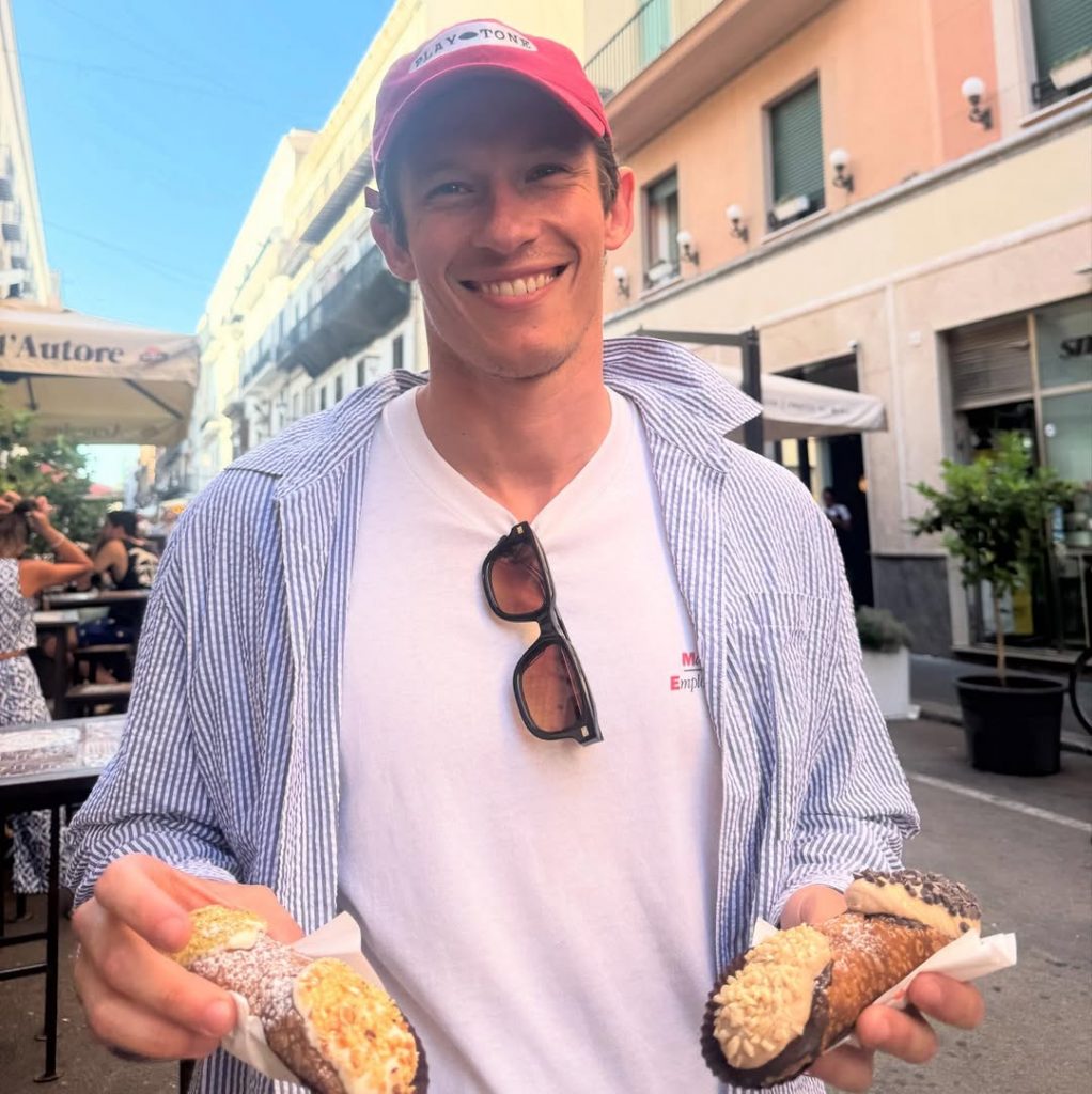 Dolce vita: Dua Lipa and Callum Turner enjoy Sicily