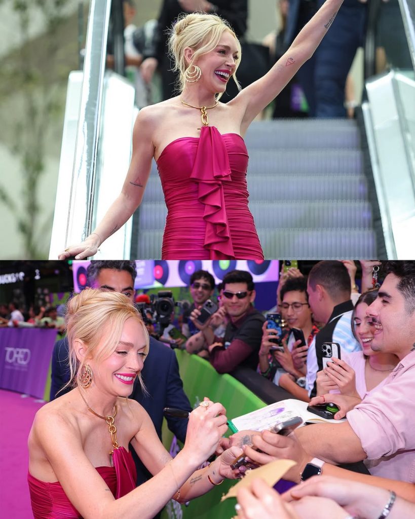 Im Barbie-Look: Lindsay Lohan bei der Premiere von «Freaky Friday 2» in Mexiko