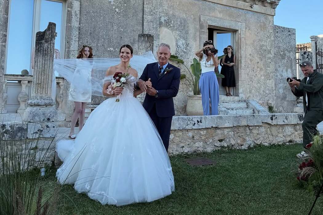 Sting’s daughter gets married in Italy