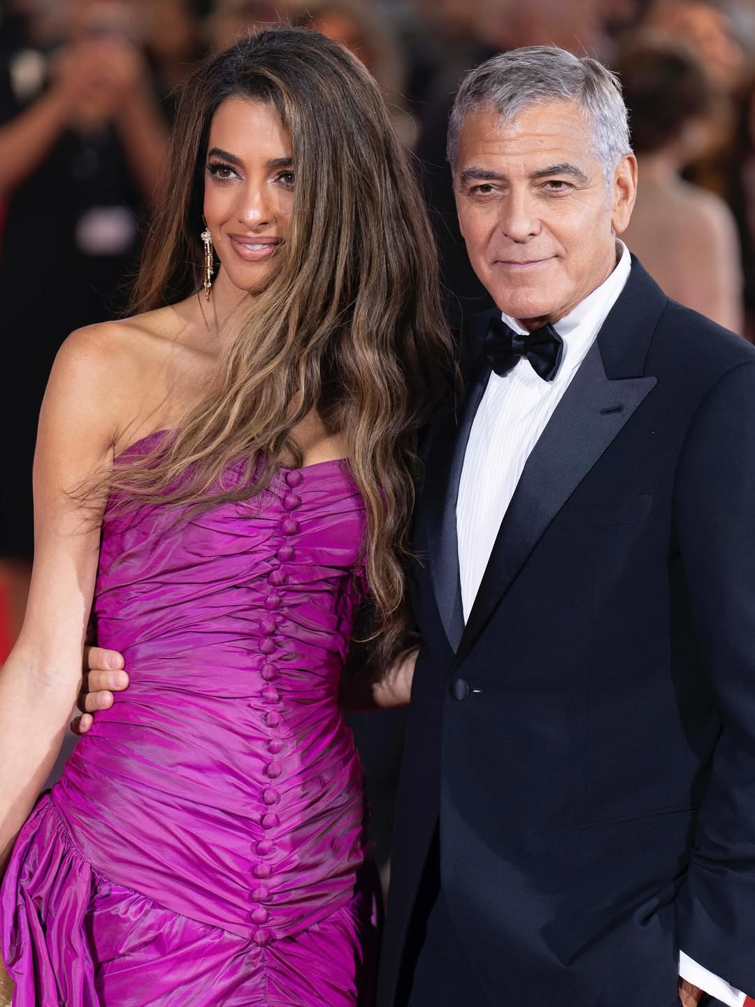 Ein stilvoller Auftritt: Amal und George Clooney beim Filmfestival in Venedig