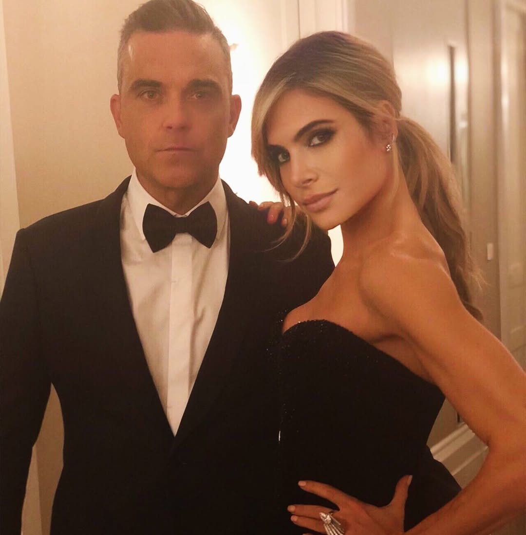 15 Jahre zusammen: Romantische Fotos von Robbie Williams und Ayda Field