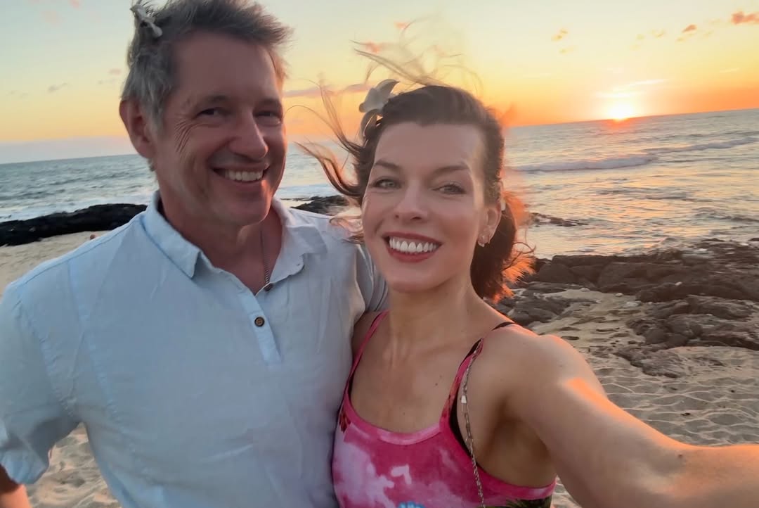 Milla Jovovich shares a heartfelt anniversary message to her husband