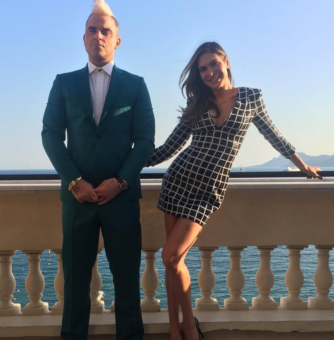 15 Jahre zusammen: Romantische Fotos von Robbie Williams und Ayda Field