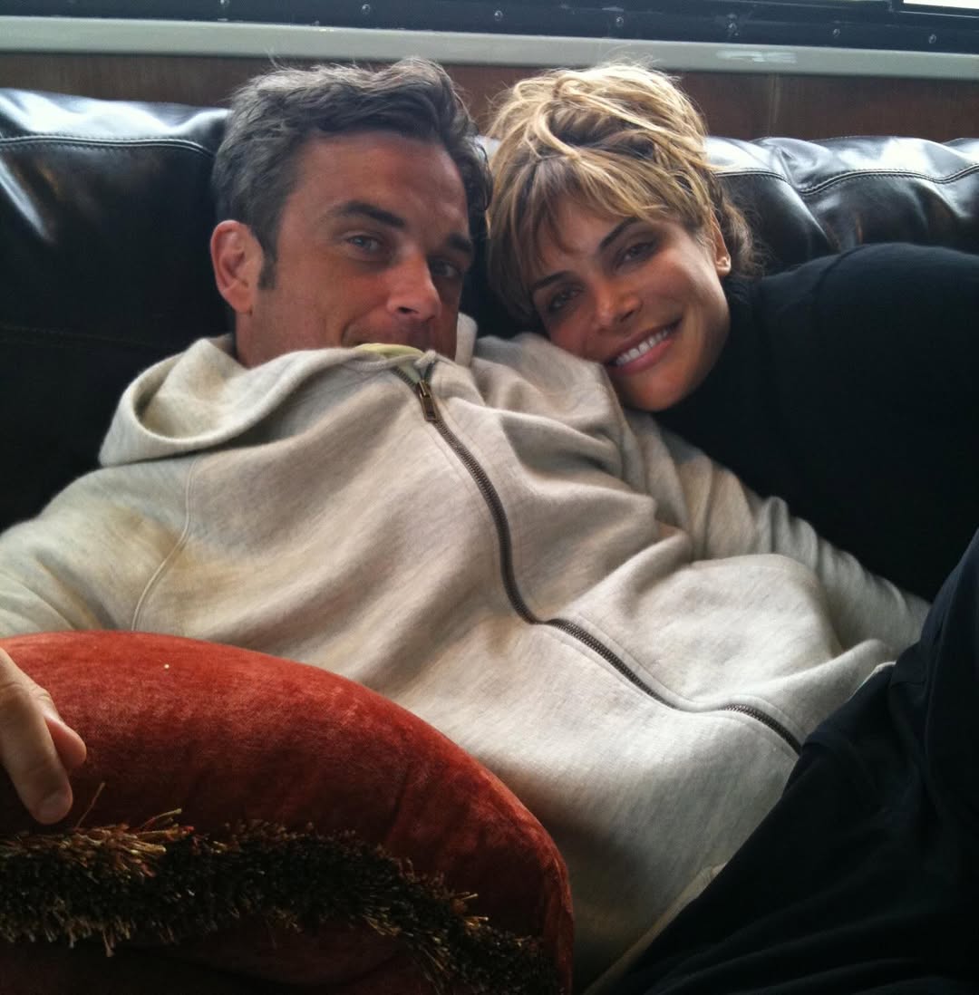 15 Jahre zusammen: Romantische Fotos von Robbie Williams und Ayda Field