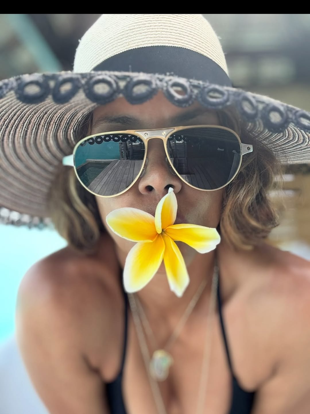 Among tropical islands: how Halle Berry celebrated her 59th birthday
