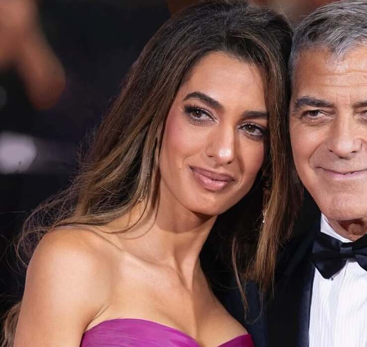 A Stunning appearance: Amal and George Clooney at the Venice film festival