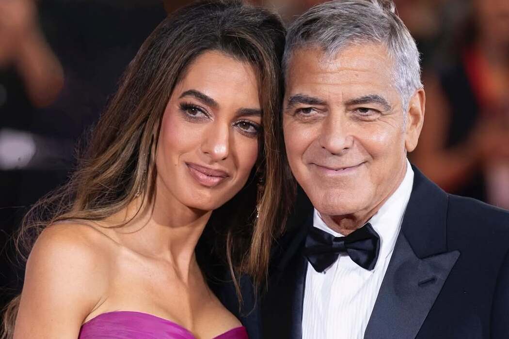A Stunning appearance: Amal and George Clooney at the Venice film festival