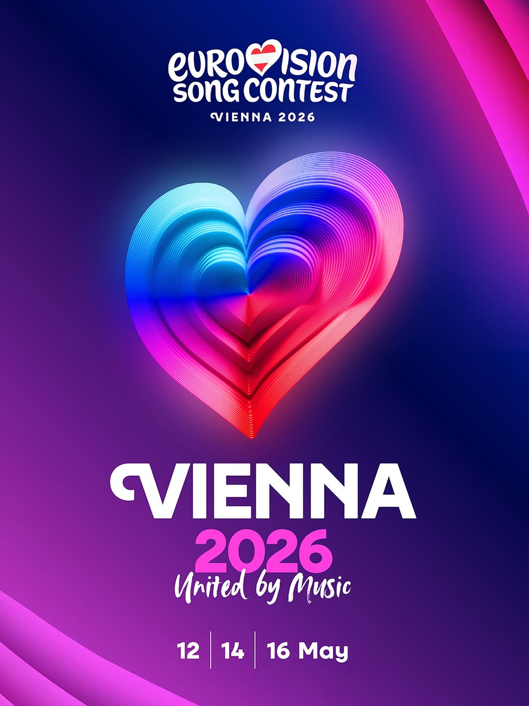 Dates and host city announced for Eurovision 2026 in Vienna