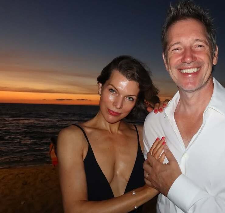 Milla Jovovich gratuliert ihrem Ehemann rührend zum Hochzeitstag Romantische Aufnahmen