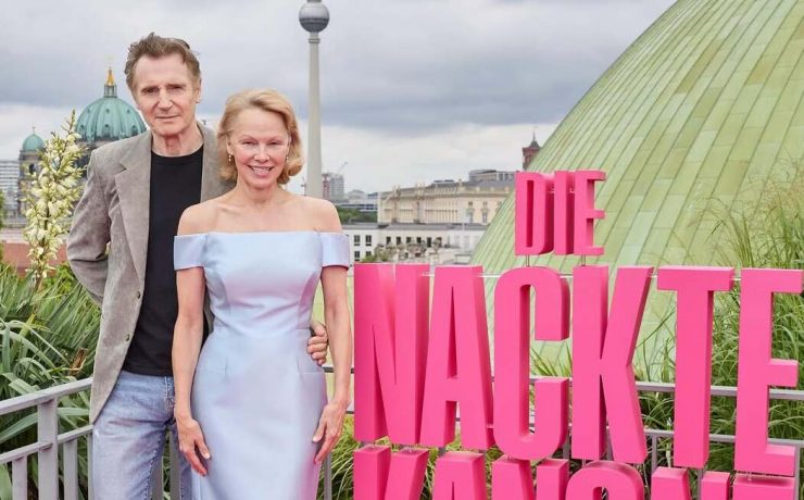 Pamela Anderson and Liam Neeson officially confirm their relationship