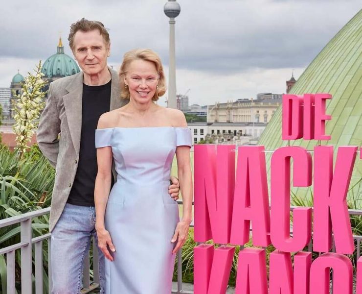 Pamela Anderson and Liam Neeson officially confirm their relationship