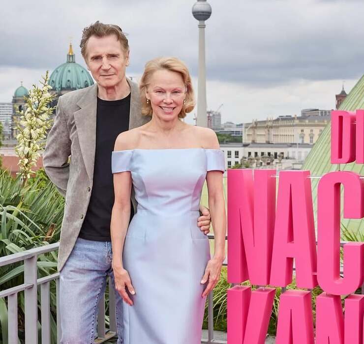 Pamela Anderson and Liam Neeson officially confirm their relationship