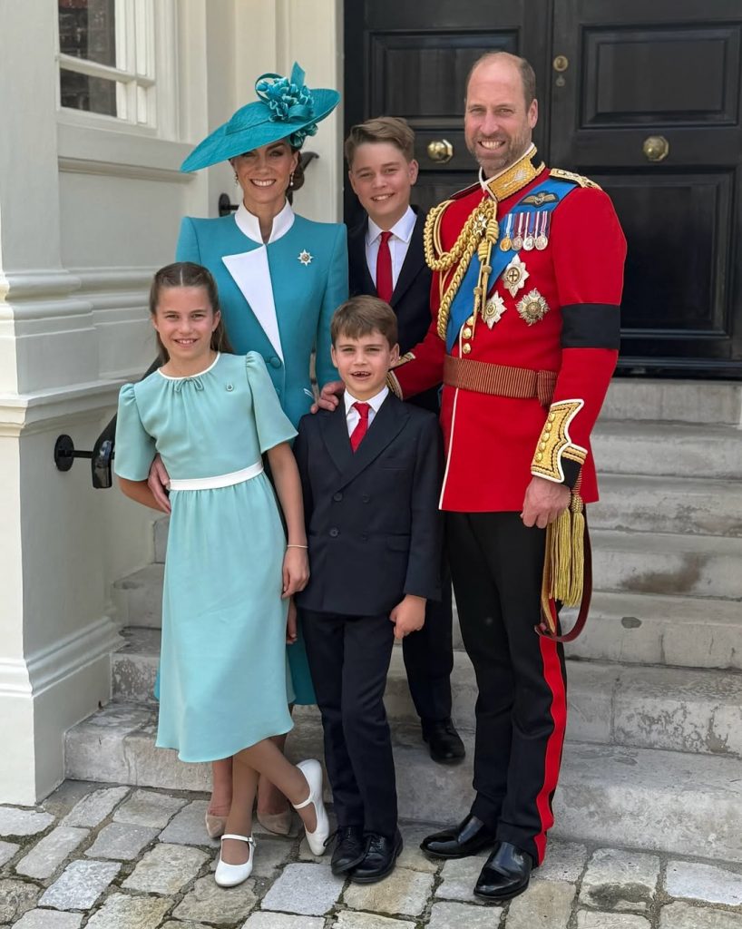 The Prince and Princess of Wales Move with Their Children into a New Home