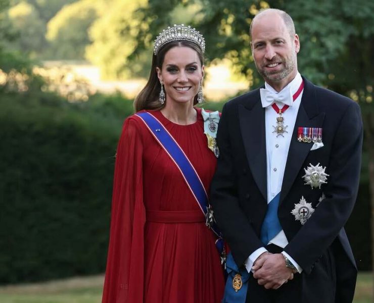 The Prince and Princess of Wales Move with Their Children into a New Home