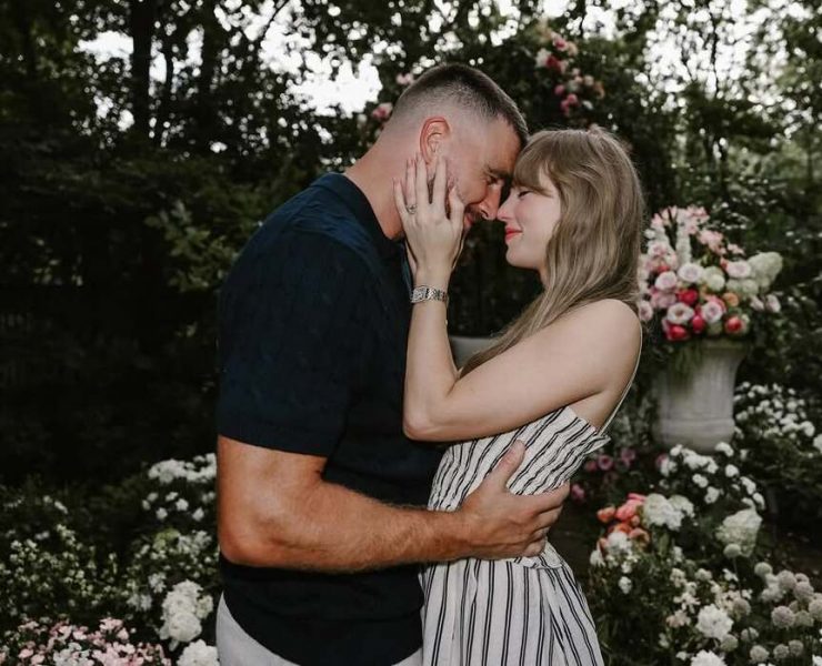 Taylor Swift and Travis Kelce