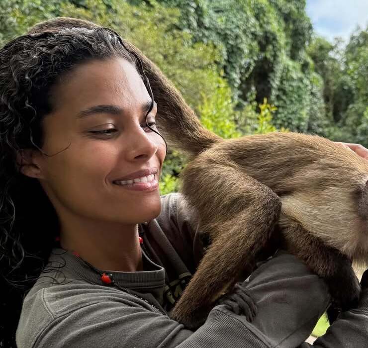 Tina Kunakey zeigt farbenfrohe Eindrücke aus ihrem Urlaub in Venezuela