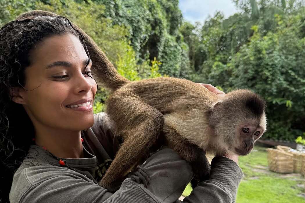 Tina Kunakey zeigt farbenfrohe Eindrücke aus ihrem Urlaub in Venezuela