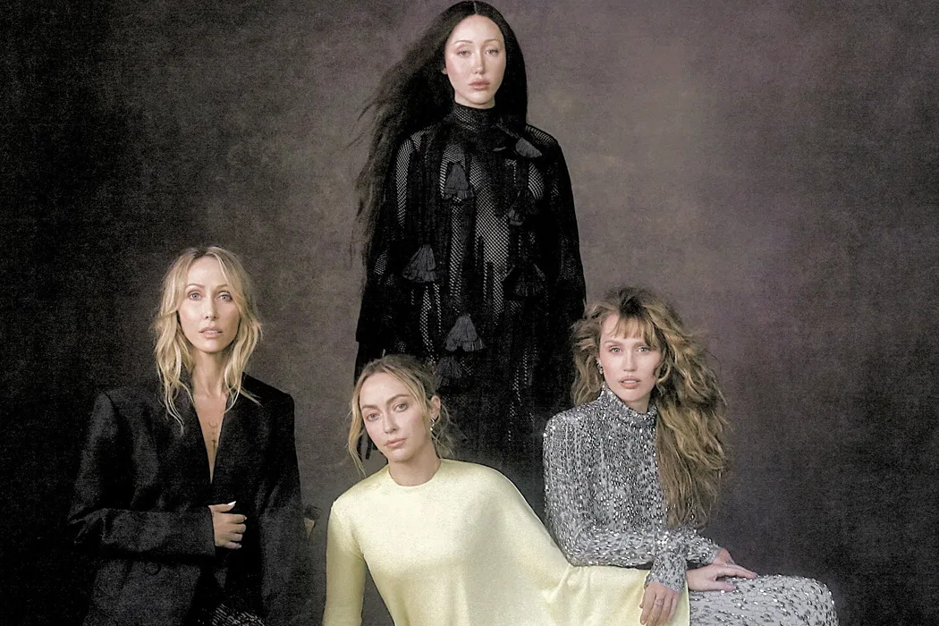 Miley Cyrus graces The Cut cover with her mother and sisters