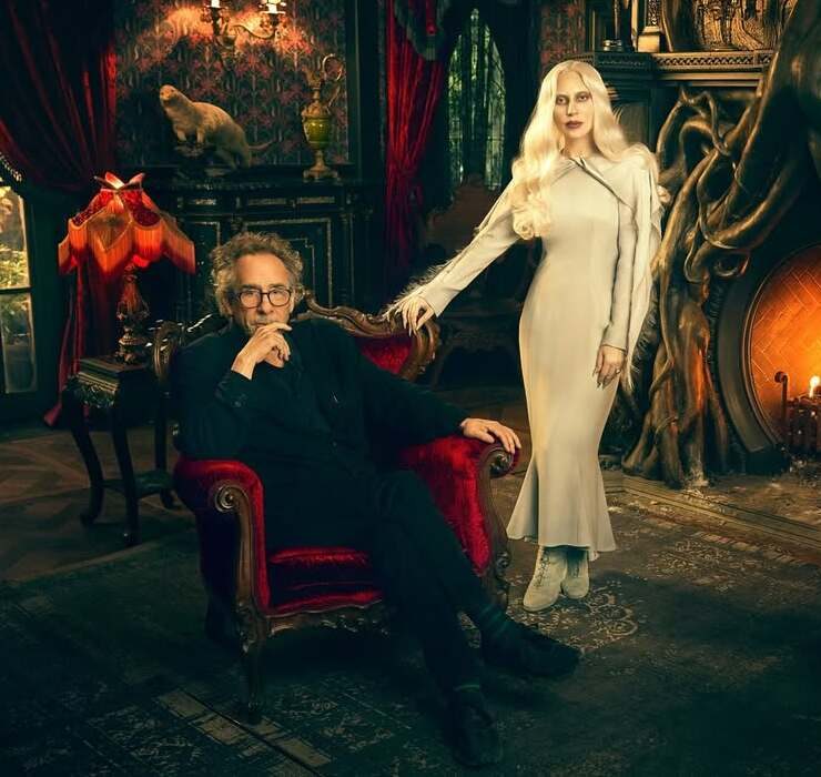 Tim Burton directs eerie music video for Lady Gaga