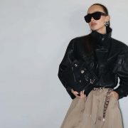 Die österreichische Model Ivana Essl auf dem Cover der Harper’s BAZAAR Finland