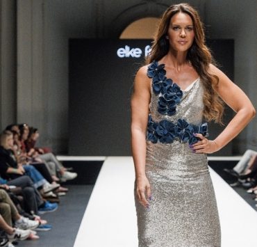 TV-Moderatorin Martina Reuter feiert ihr Laufstegdebüt bei der Vienna Fashion Week