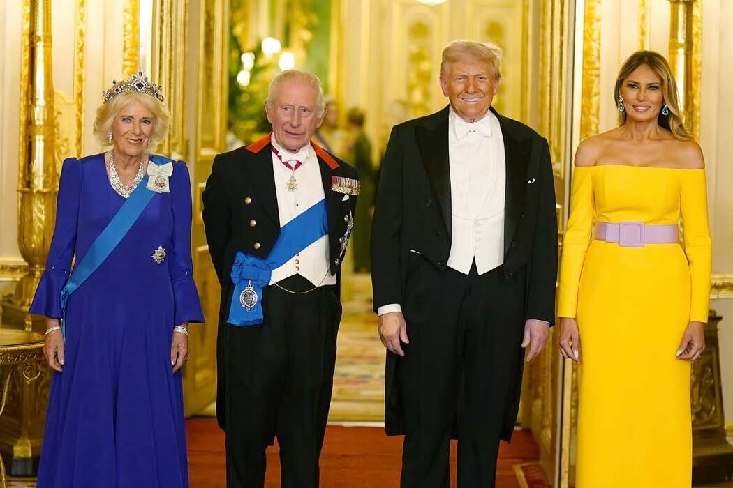 Wie König Charles III. und die königliche Familie Donald Trump in Windsor empfingen