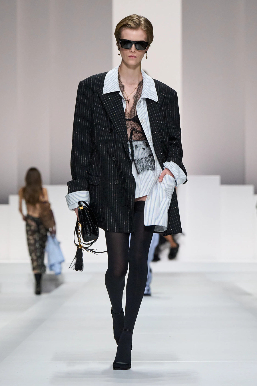 Pyjama-Party: Die Präsentation der neuen Dolce-&-Gabbana-Kollektion