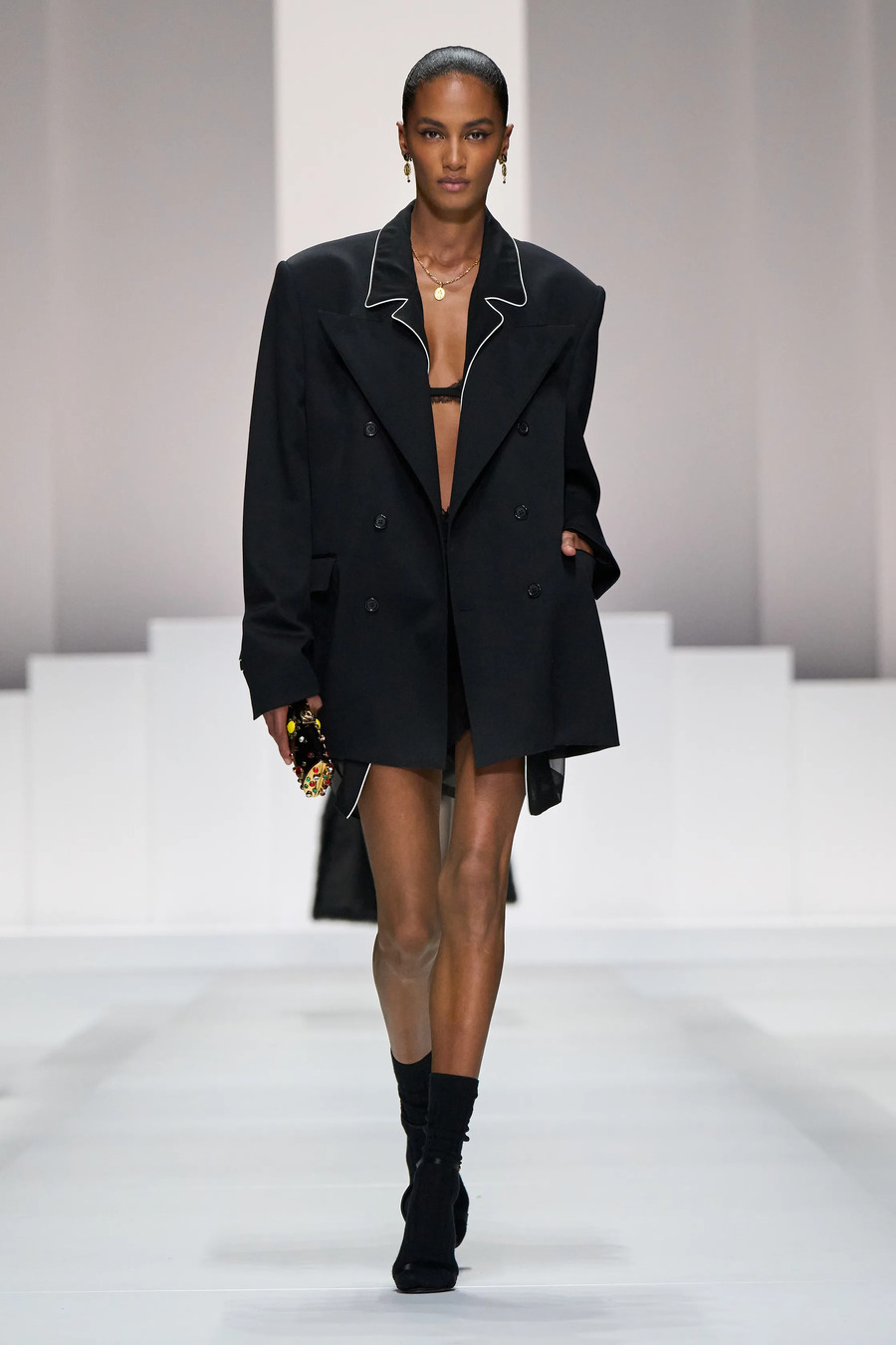 Pyjama-Party: Die Präsentation der neuen Dolce-&-Gabbana-Kollektion