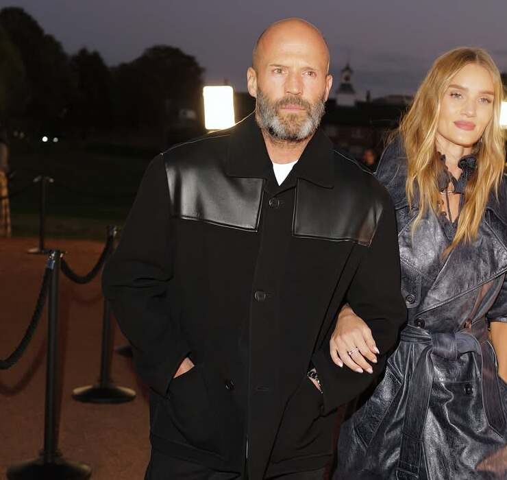 The Perfect Pair: Rosie Huntington-Whiteley and Jason Statham Steal the Show at Burberry