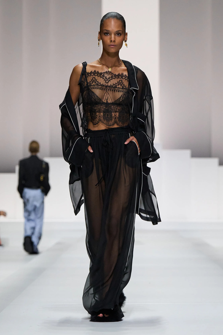 Pyjama-Party: Die Präsentation der neuen Dolce-&-Gabbana-Kollektion