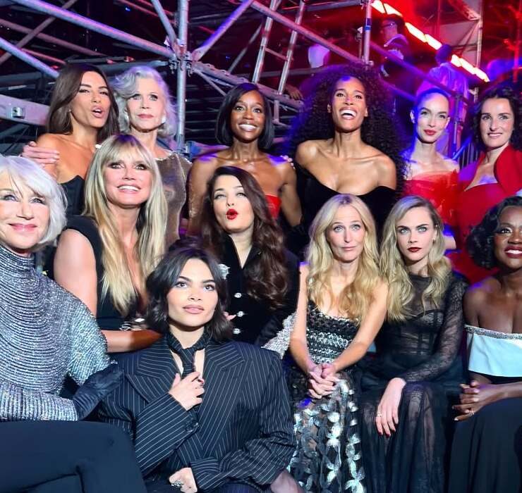 Heidi Klum, Kendall Jenner, Eva Longoria und weitere Stars bei der L’Oréal-Show in Paris