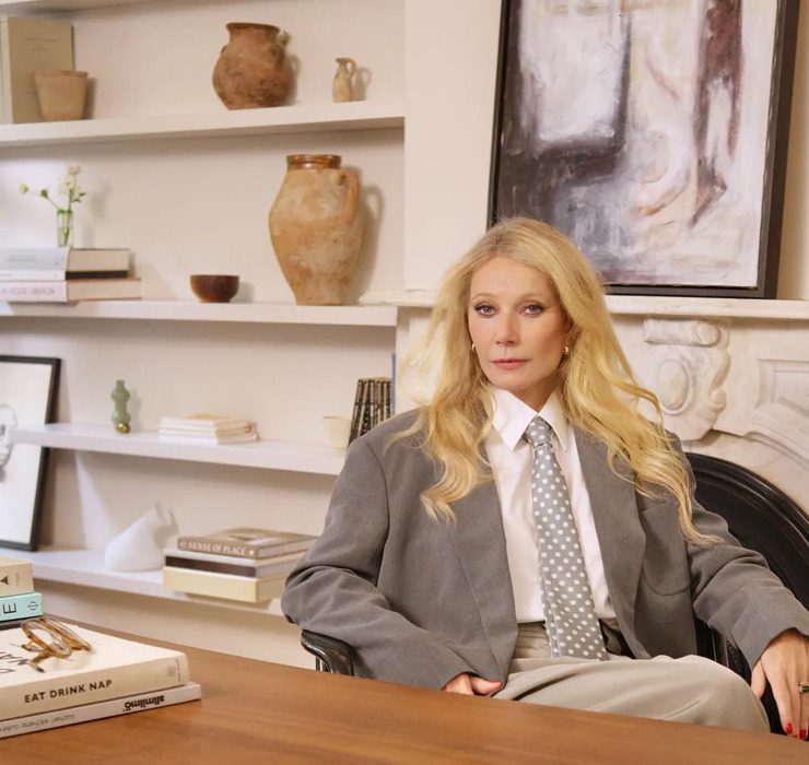 In Chanel und Gucci: Gwyneth Paltrow auf den Seiten der britischen Vogue