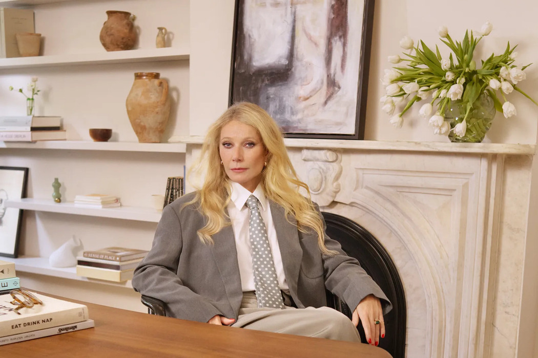 In Chanel und Gucci: Gwyneth Paltrow auf den Seiten der britischen Vogue