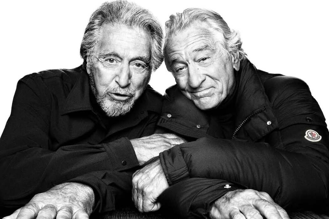 Legendäres Duo: Al Pacino und Robert De Niro in der Moncler-Kampagne