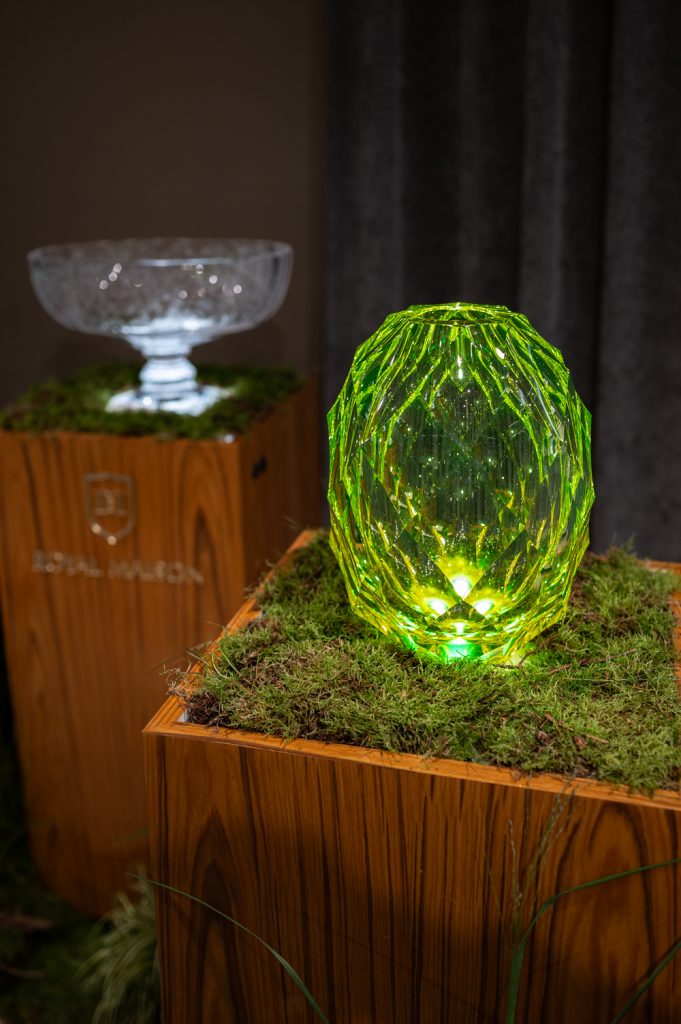 Ein Corner der tschechischen Kristallmanufaktur Moser wurde im Royal Maison Wien eröffnet