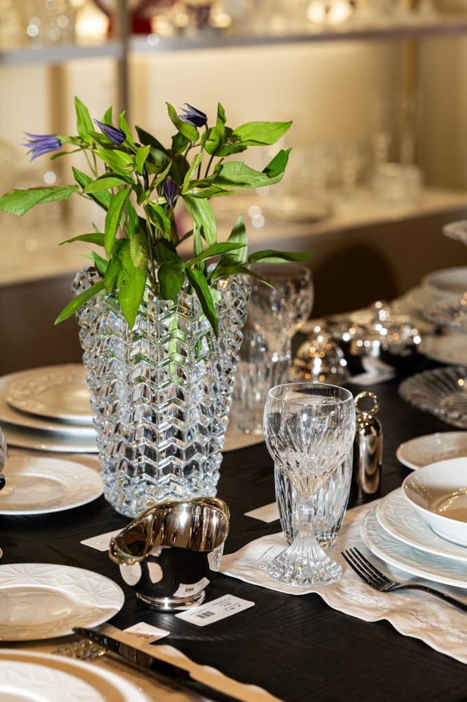 Ein Corner der tschechischen Kristallmanufaktur Moser wurde im Royal Maison Wien eröffnet