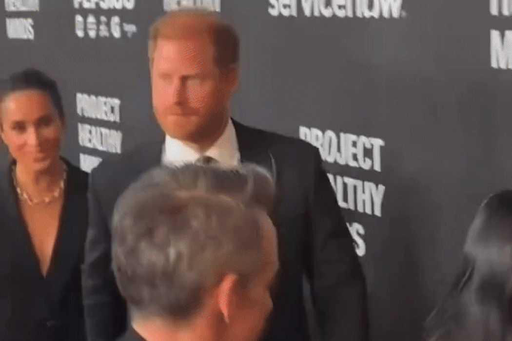 Auftritt in Schwarz: Meghan Markle und Prinz Harry beim Galaabend in New York