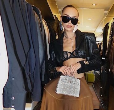 Ivana Essl präsentiert einen trendigen Look in ihrem neuen Fotoshooting