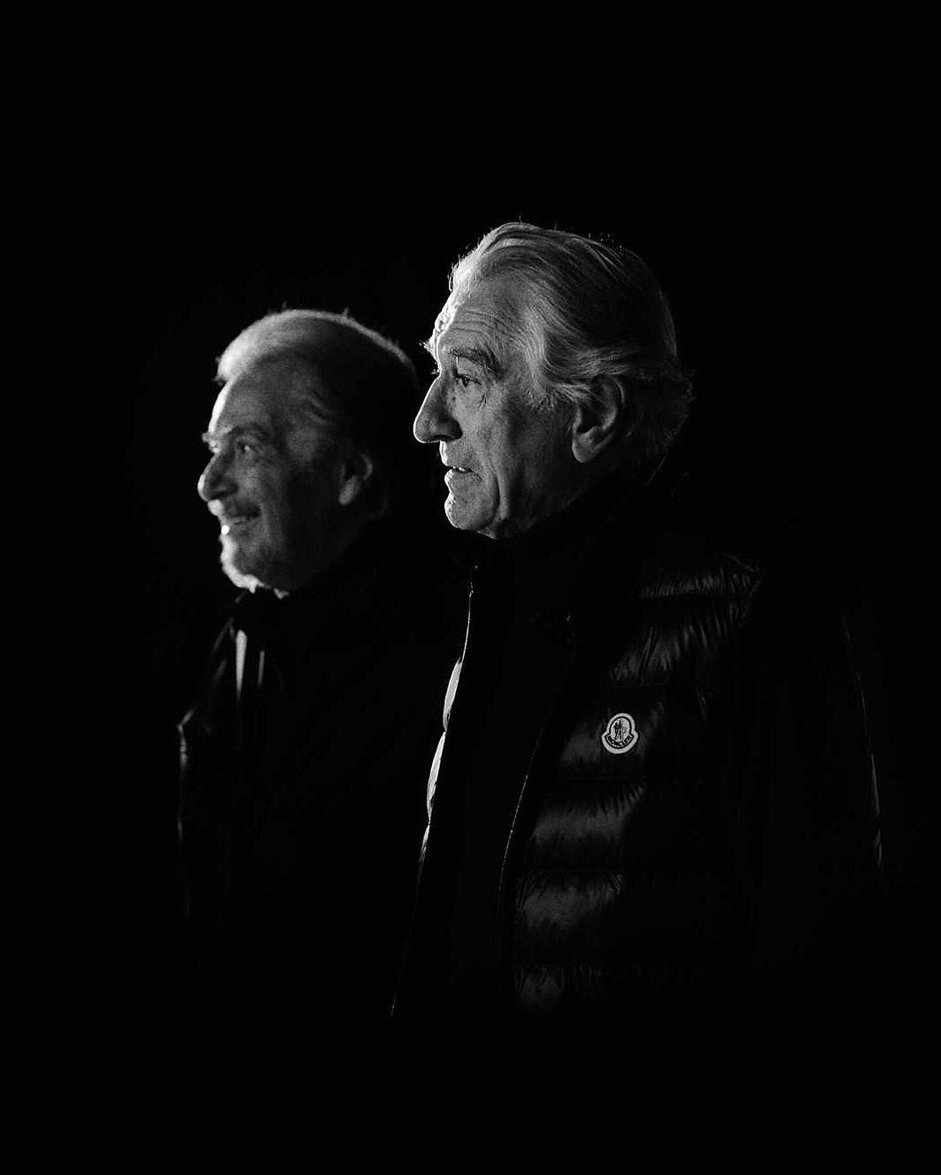 Legendäres Duo: Al Pacino und Robert De Niro in der Moncler-Kampagne