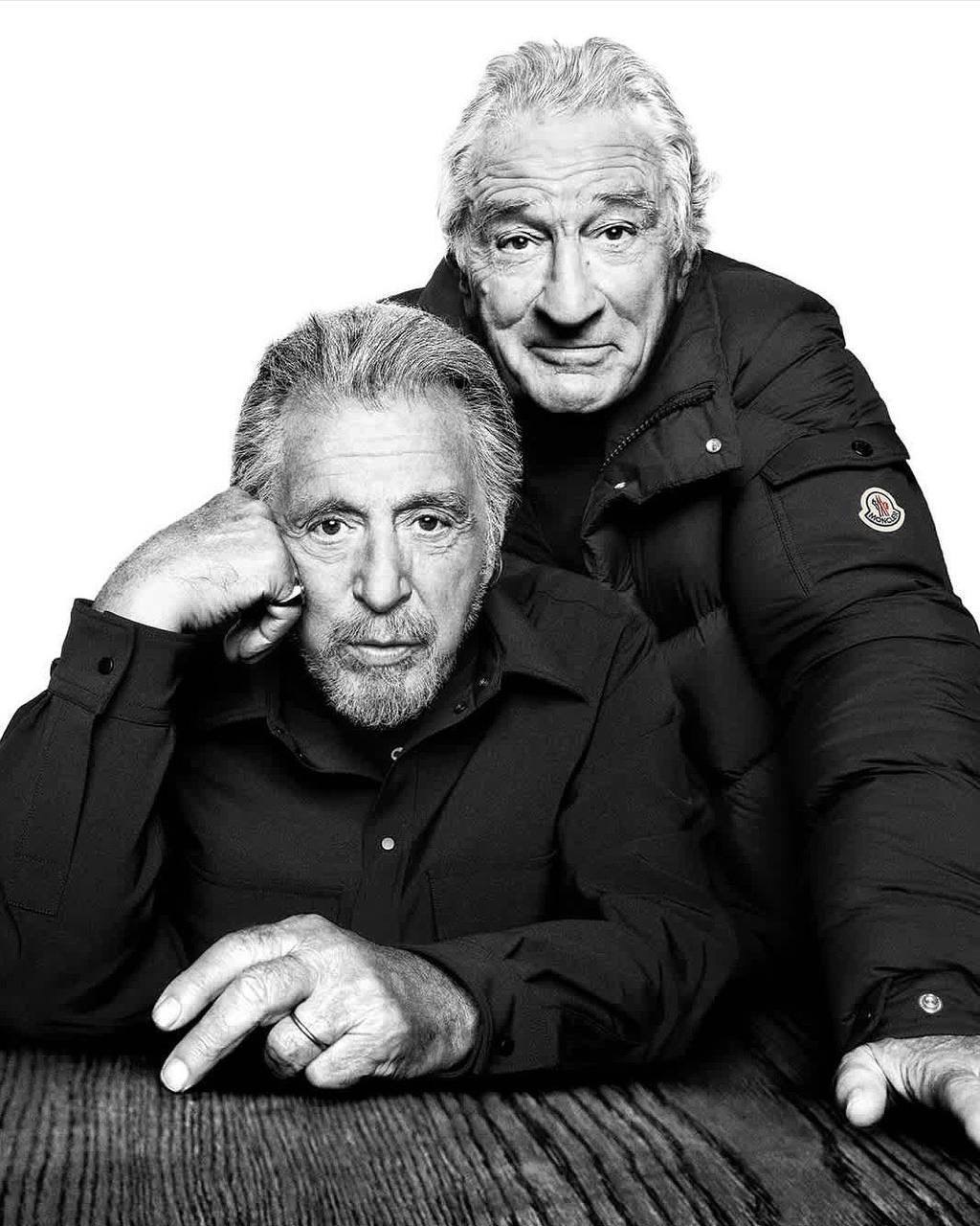 Legendäres Duo: Al Pacino und Robert De Niro in der Moncler-Kampagne