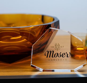 Ein Corner der tschechischen Kristallmanufaktur Moser wurde im Royal Maison Wien eröffnet