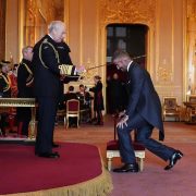 How David Beckham celebrated his knighthood with his family