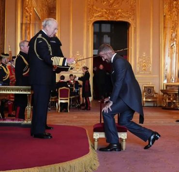 King Charles III knighted David Beckham