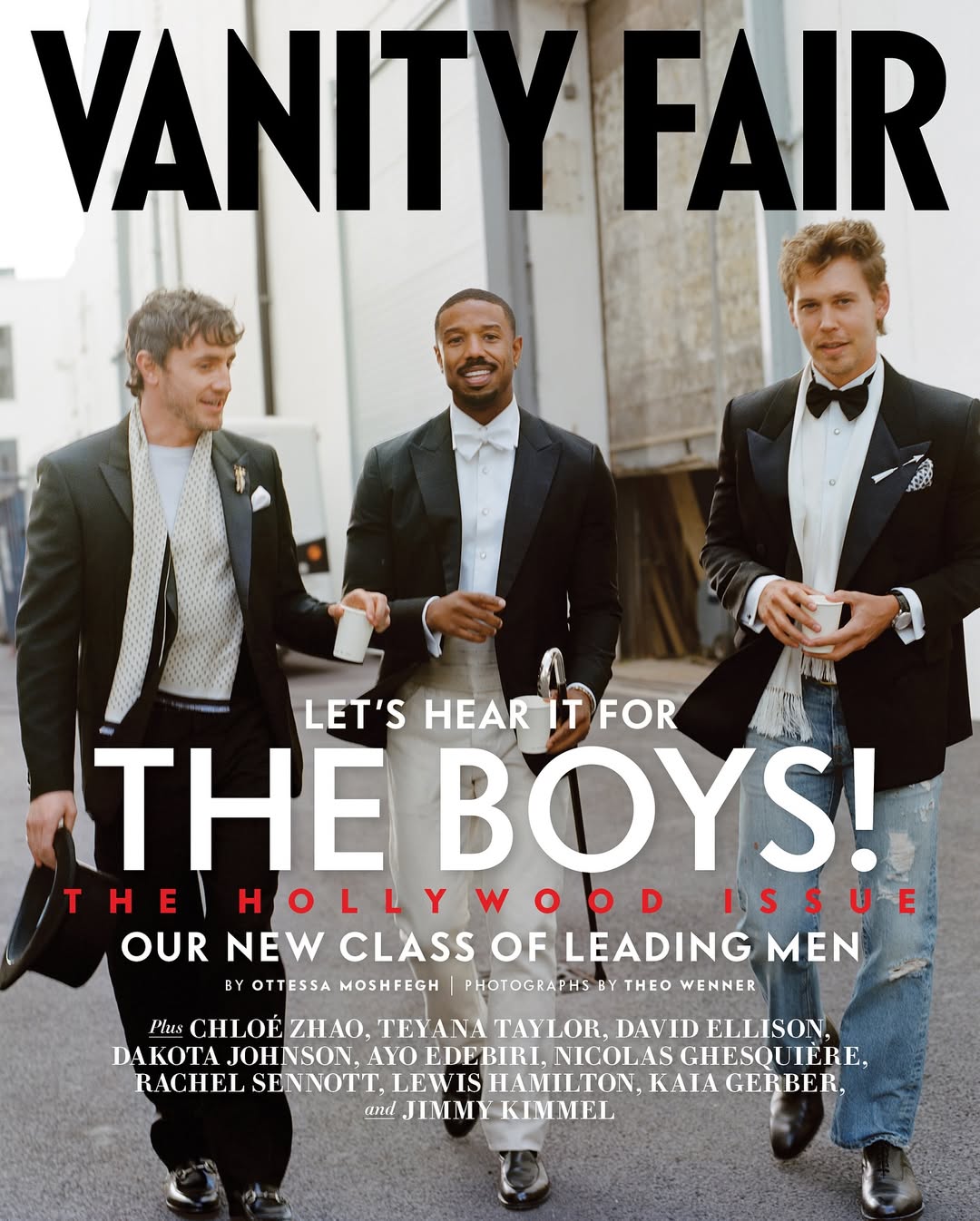 Hollywood’s leading men in the new issue of Vanity Fair