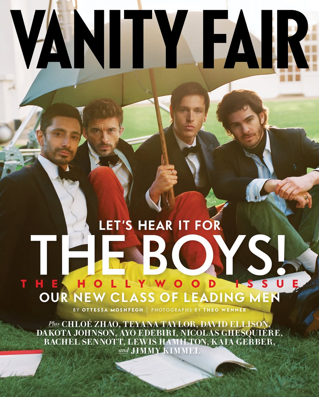 Hollywood’s leading men in the new issue of Vanity Fair
