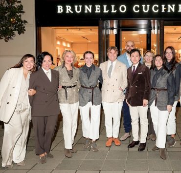 Brunello Cucinelli celebrates the reopening of Its boutique in Vienna