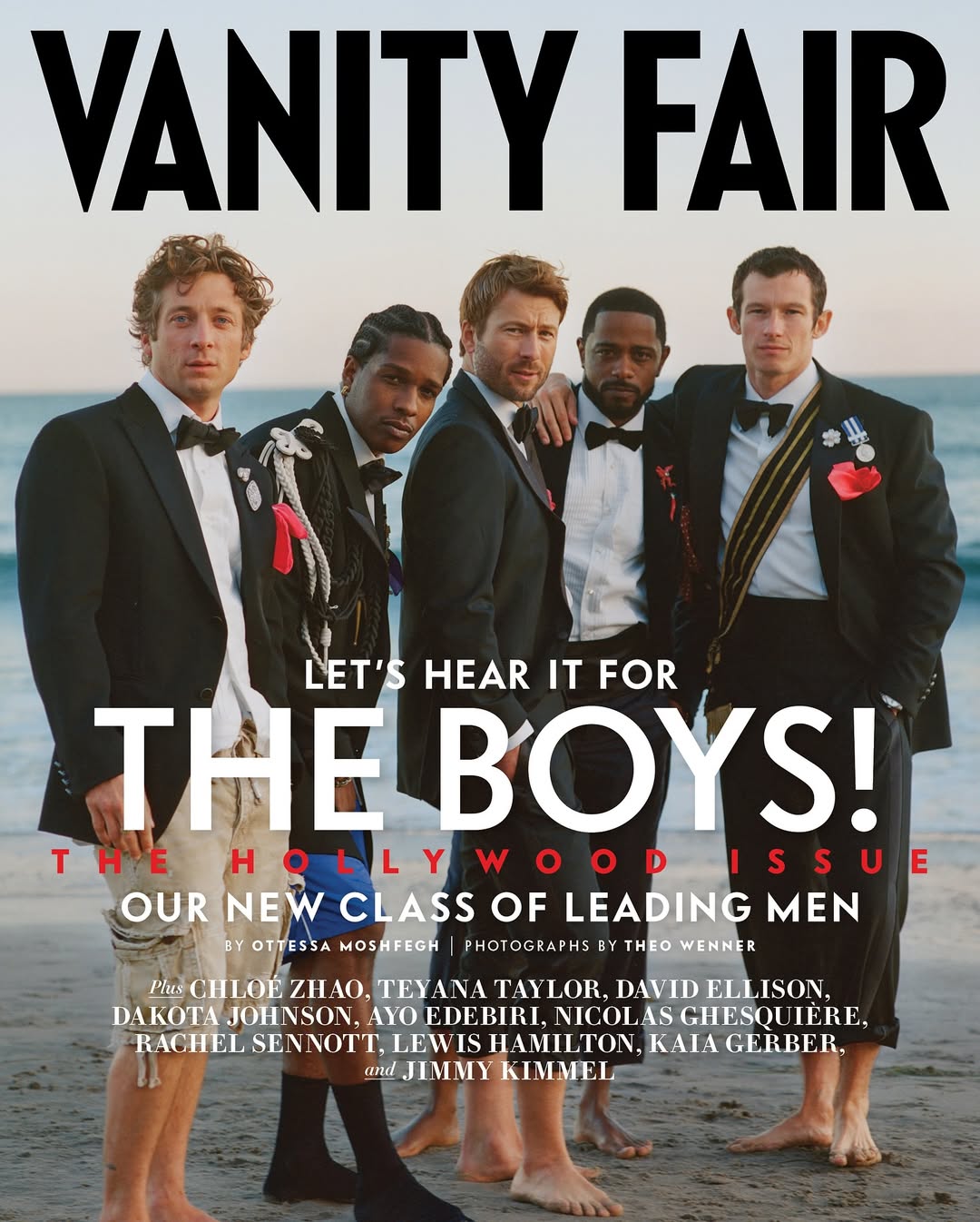 Hollywood’s leading men in the new issue of Vanity Fair