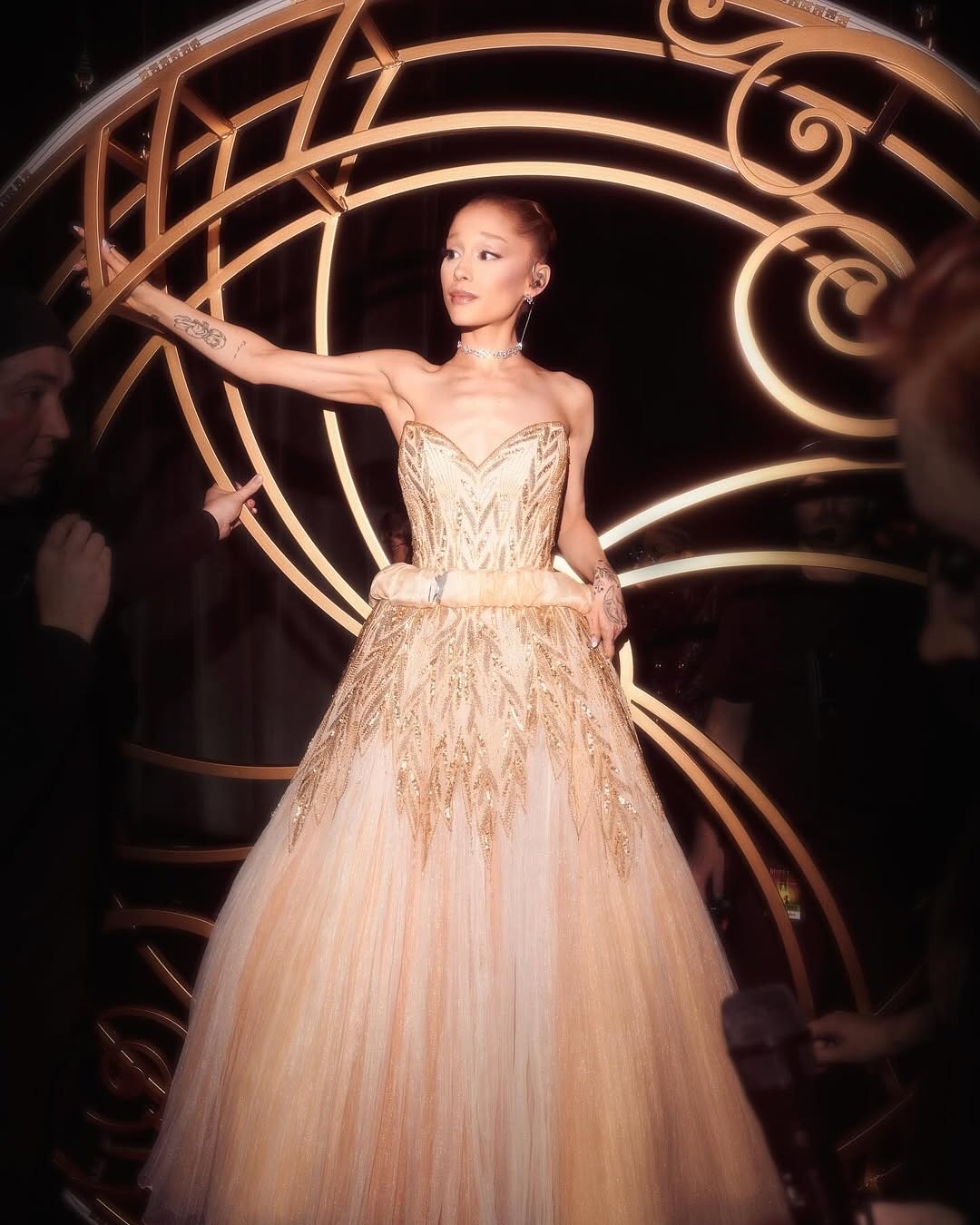 Spotted: Sabrina Carpenter lit up the stage in a Swarovski ensemble